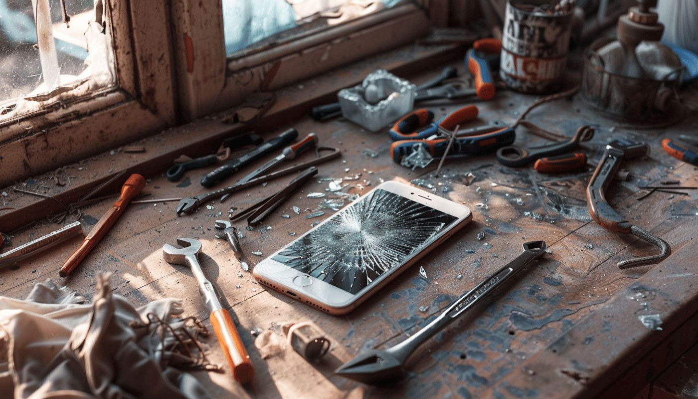 Comment réparer un iphone avec écran cassé soi-même ?