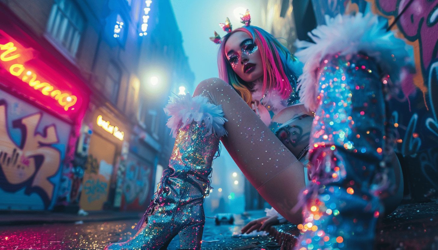Glitter booty la nouvelle tendance bizarre des filles que vous avez secrètement désirées