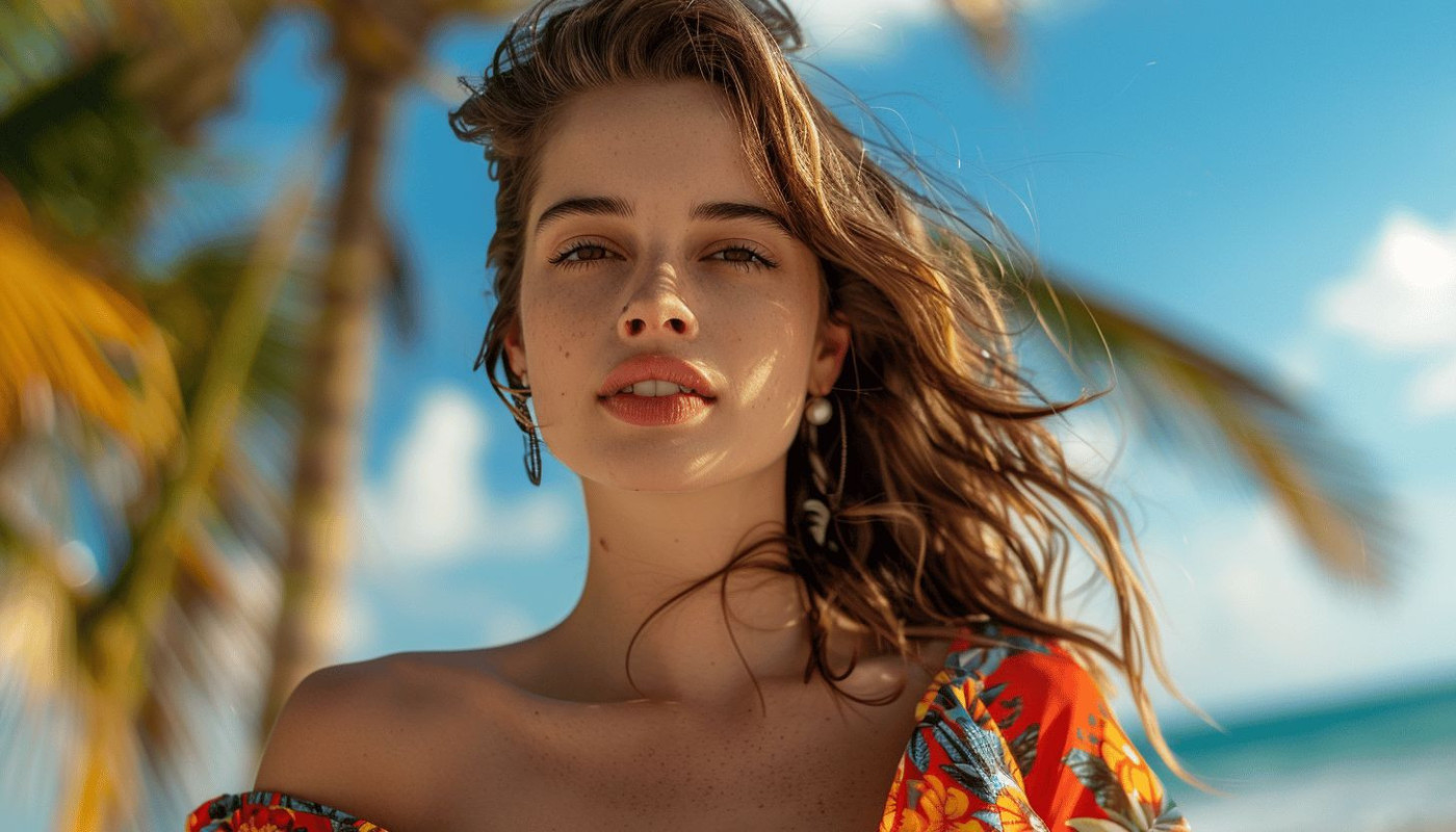 Femme - Hannah Stocking en Bikini 2019