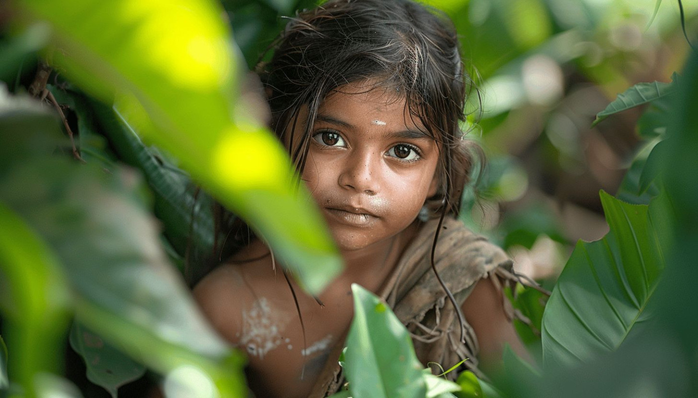 La fillette retrouvée dans la jungle en Inde n’a finalement pas été élevée par les singes !