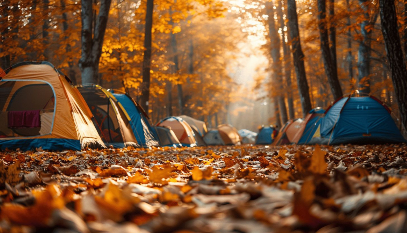 Les destinations à privilégier pour le camping en automne